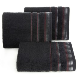 Ręcznik frotte POLA 50x90 cm kolor czarny
