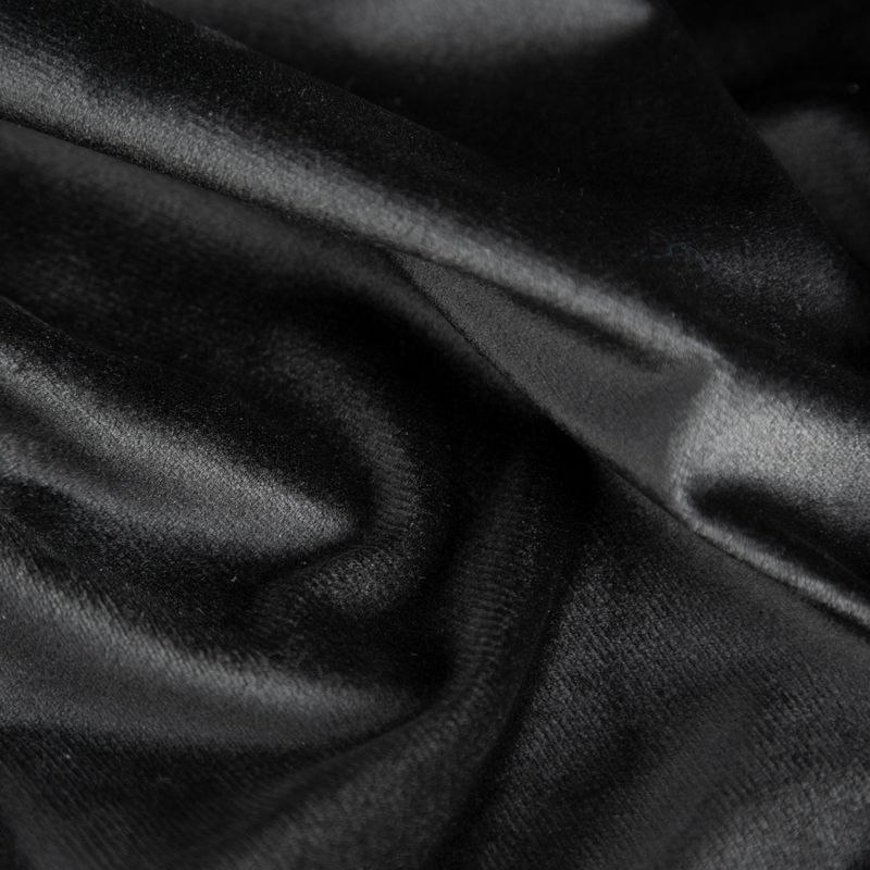 Zasłona gotowa na taśmie PIERRE 140x300 cm kolor czarny