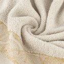 Ręcznik bawełniany AGIS 70x140 cm kolor beżowy