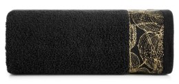 Ręcznik bawełniany AGIS 30x50 cm kolor czarny