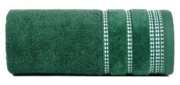 Ręcznik bawełniany AMANDA 50x90 cm kolor butelkowy zielony