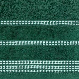 Ręcznik bawełniany AMANDA 50x90 cm kolor butelkowy zielony