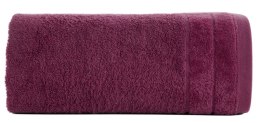 Ręcznik frotte DAMLA 50x90 cm kolor amarantowy