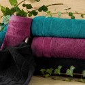 Ręcznik frotte DAMLA 30x50 cm kolor turkusowy