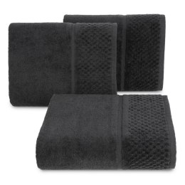 Ręcznik frotte IBIZA 70x140 cm kolor czarny