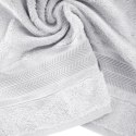 Ręcznik frotte MIRO 70x140 cm kolor srebrny