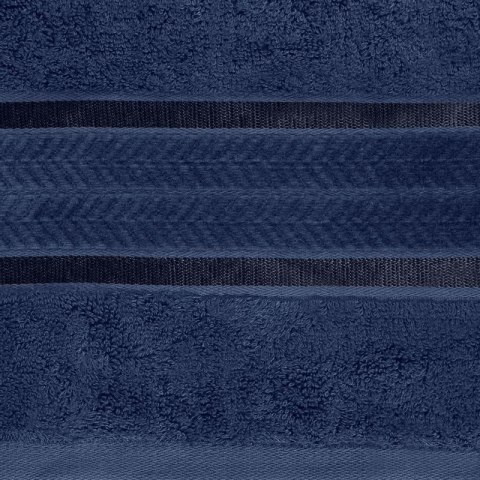 Ręcznik frotte MIRO 70x140 cm kolor granatowy