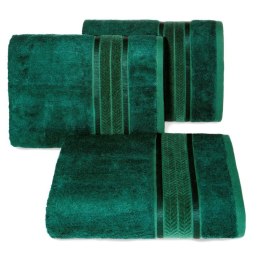 Ręcznik frotte MIRO 50x90 cm kolor butelkowy zielony