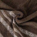 Ręcznik bawełniany TESSA 70x140 cm kolor brązowy