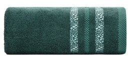 Ręcznik bawełniany TESSA 70x140 cm kolor ciemnozielony