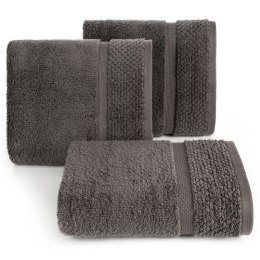 Ręcznik bawełniany VILIA 50x90 cm kolor brązowy