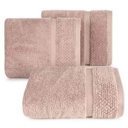 Ręcznik bawełniany VILIA 70x140 cm kolor pudrowy