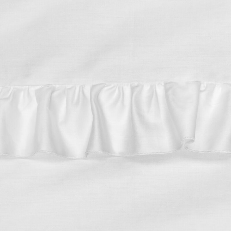 Komplet pościeli z makosatyny VENUS 160x200 cm kolor biały