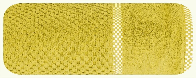 Ręcznik frotte CALEB 70x140 cm kolor musztardowy