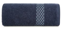 Ręcznik bawełniany RIVA 50x90 cm kolor granatowy