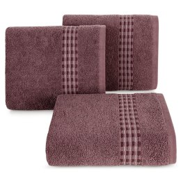 Ręcznik bawełniany RIVA 70x140 cm kolor liliowy