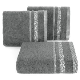 Ręcznik bawełniany TESSA 30x50 cm kolor stalowy