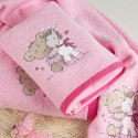 Ręcznik dziecięcy BABY 100x100 cm kolor różowy