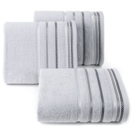 Ręcznik bawełniany LIVIA 30x50 cm kolor srebrny