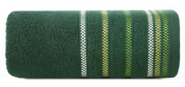 Ręcznik bawełniany LIVIA 50x90 cm kolor ciemnozielony