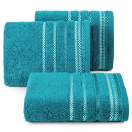 Ręcznik bawełniany LIVIA 30x50 cm kolor turkusowy