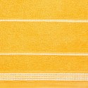 Ręcznik z bordiurą MIRA 70x140 cm kolor żółty