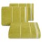 Ręcznik z bordiurą MIRA 50x90 cm kolor oliwkowy