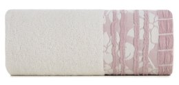 Ręcznik bawełniany ROSSI 70x140 cm kolor kremowy