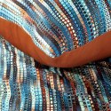 Komplet pościeli z satyny bawełnianej NIKA 160x200 cm kolor wielokolorowy