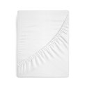 Prześcieradło frotte z gumką 120x200 cm kolor biały