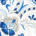 Komplet pościeli bawełnianej SONIA 220x200 cm kolor ciemny niebieski