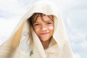 Ręcznik dziecięcy BABY 100x100 cm kolor kremowy