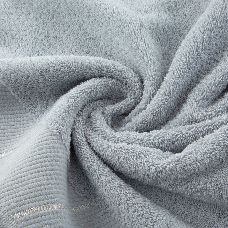 Ręcznik bawełniany EVITA 70x140 cm kolor srebrny