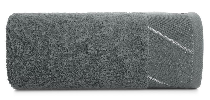Ręcznik bawełniany EVITA 70x140 cm kolor stalowy