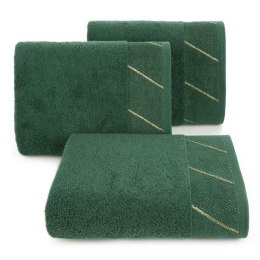 Ręcznik bawełniany EVITA 30x50 cm kolor butelkowy zielony
