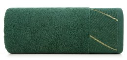 Ręcznik bawełniany EVITA 50x90 cm kolor butelkowy zielony