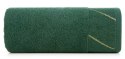 Ręcznik bawełniany EVITA 70x140 cm kolor butelkowy zielony