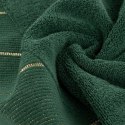 Ręcznik bawełniany EVITA 70x140 cm kolor butelkowy zielony