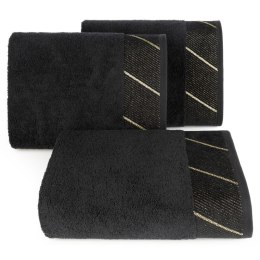 Ręcznik bawełniany EVITA 50x90 cm kolor czarny