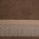 Ręcznik bawełniany MARIT 50x90 cm kolor ciemnobrązowy