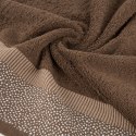 Ręcznik bawełniany MARIT 50x90 cm kolor ciemnobrązowy