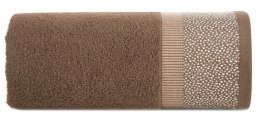 Ręcznik bawełniany MARIT 70x140 cm kolor ciemnobrązowy