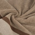 Ręcznik bawełniany MARIT 70x140 cm kolor ciemnobeżowy