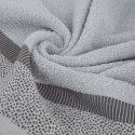 Ręcznik bawełniany MARIT 70x140 cm kolor srebrny