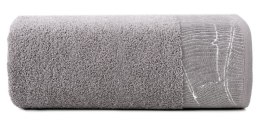 Ręcznik bawełniany METALIC 30x50 cm kolor stalowy