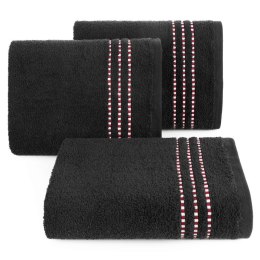 Ręcznik frotte FIORE 50x90 cm kolor czarny