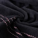 Ręcznik frotte FIORE 70x140 cm kolor czarny