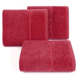 Ręcznik frotte IBIZA 30x50 cm kolor czerwony