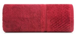 Ręcznik frotte IBIZA 30x50 cm kolor czerwony