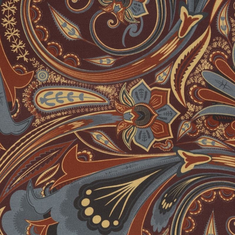 Komplet pościeli z makosatyny MOROCCO 160x200 cm kolor bordowy